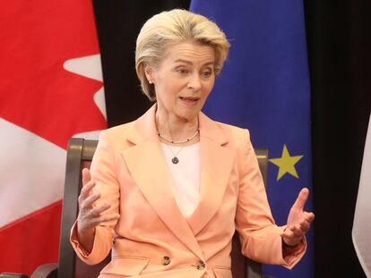 Úrsula von der Leyen, presidenta de la Comisión Europea.