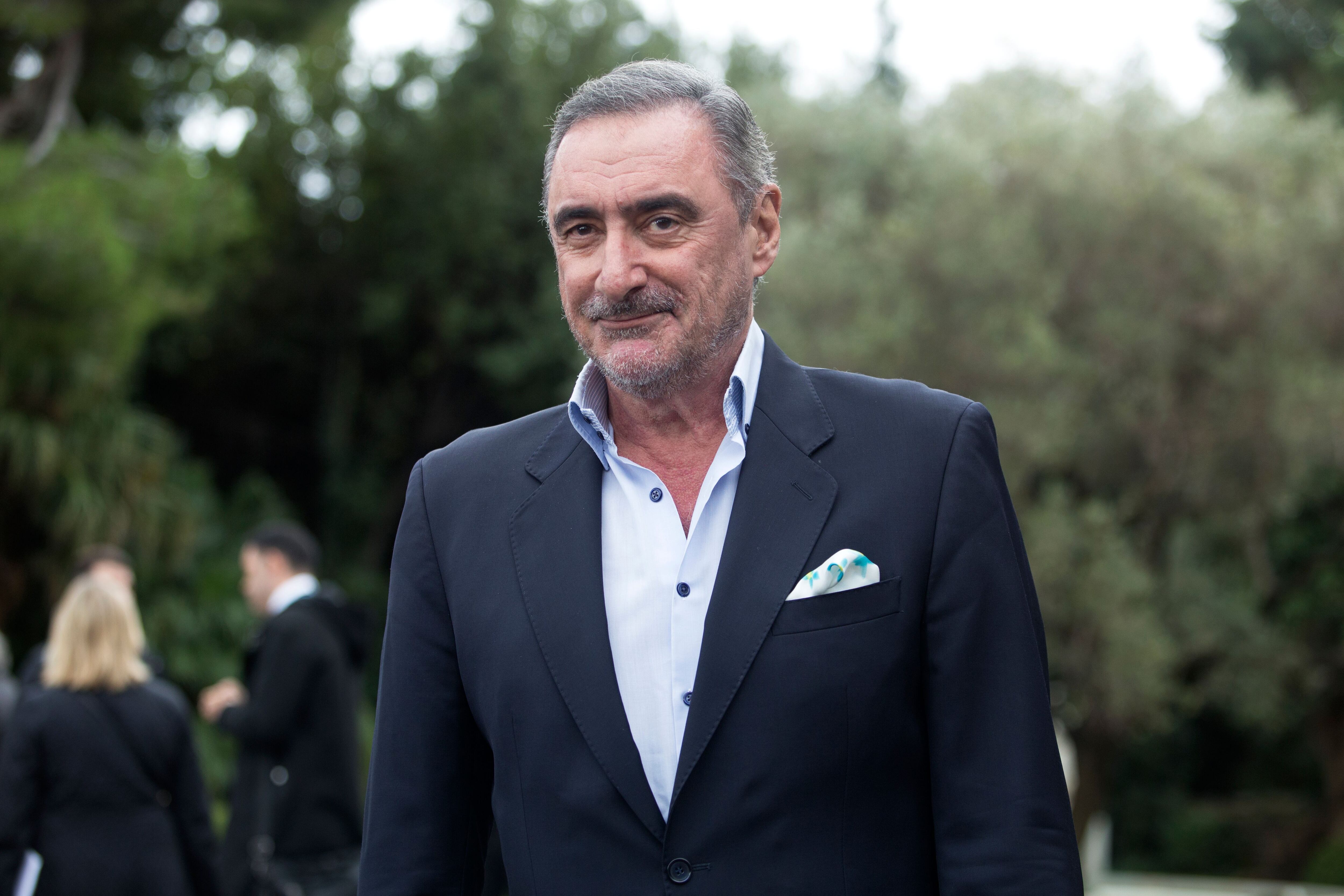 El periodista Carlos Herrera, en los Premios Onda de 2019.