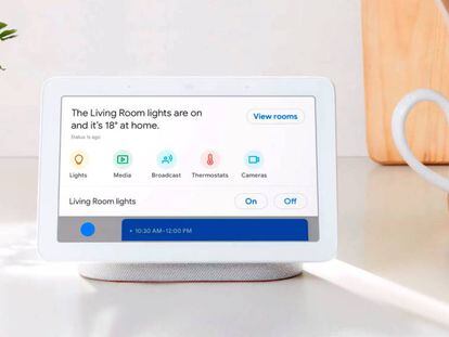 Google Home añade un nuevo botón para hacer videollamadas a tu Nest Hub de casa