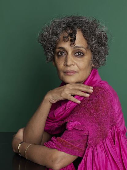 Arundhati Roy, en una imagen tomada en Londres.