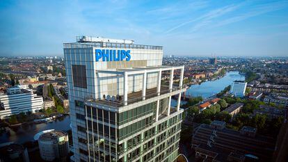Phillips Electronics Headquarters in Amsterdam, the Netherlands.