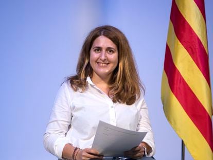Marta Pascal, elegida este sábado secretaria general del nuevo Partit Nacionalista de Catalunya (PNC).