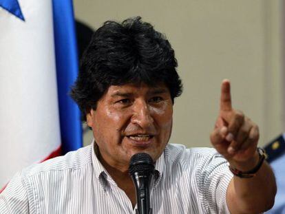 El presidente de Bolivia, Evo Morales.