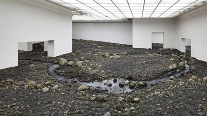 Instalaci&oacute;n de Olafur Eliasson en el Louisiana Museum de Dinamarca.