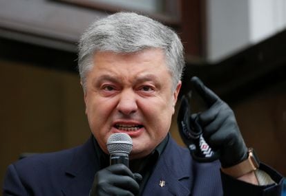 Petro Poroshenko, in June 2020 in Kiev.
