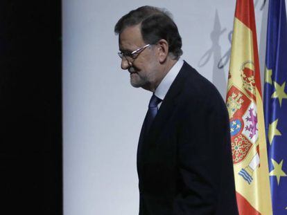 El presidente del Gobierno, Mariano Rajoy. 