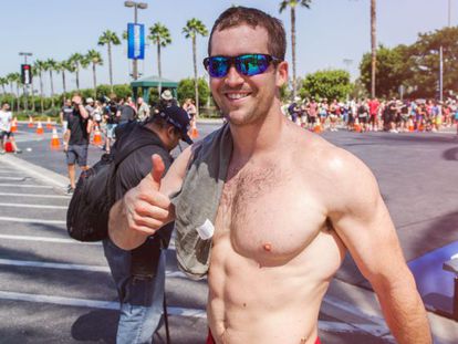 Ben Smith, ganador del Reebok Crossfit Games 2015, y hombre más en forma del mundo.