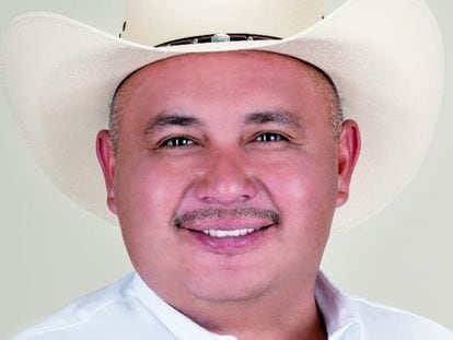 Mario Cedillo Infante, alcalde de Guerrero, Coahuila, en una imagen de sus redes sociales de abril de 2022.