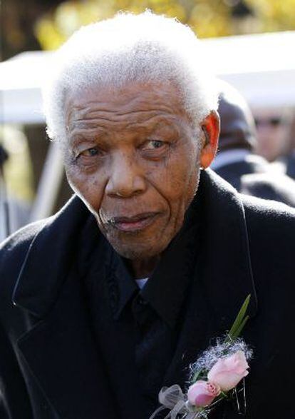 Mandela, en 2010.