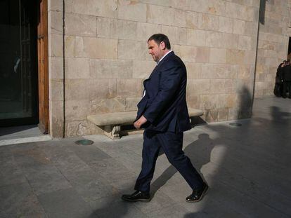 El vicepresidente del gobierno, Oriol Junqueras.