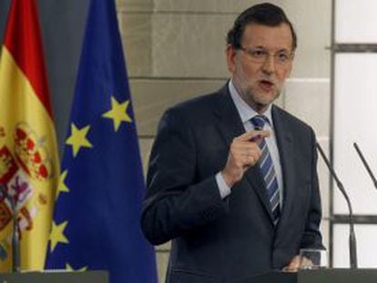 Rajoy, el pasado 12 de diciembre.