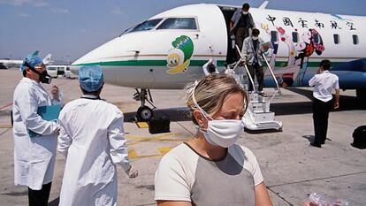 Alerta sanitaria en 2003 por el Síndrome Respiratorio Agudo y Grave (SARS).