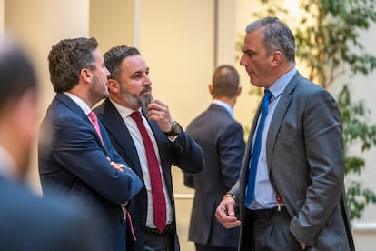 Abascal presenta su lista al CEN de Vox con Ortega como vocal ultraderechismo