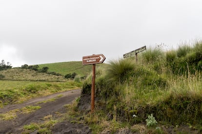 Un terreno de páramo a la venta, para ser convertido en terreno agrícola.