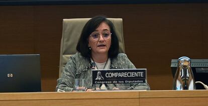 La presidenta de la Autoridad Independiente de Responsabilidad Fiscal (AIReF), Cristina Herrero.