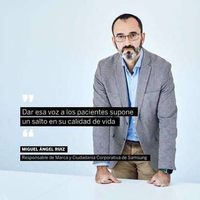 Miguel Ángel Ruiz, responsable de Marca y Ciudadanía Corporativa de Samsung.
