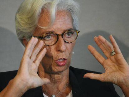La directora gerent del Fons Monetari Internacional (FMI), Christine Lagarde.