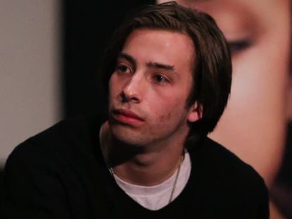 El actor Jimmy Bennett en la presentación de la película 'A Girl Like Her' en 2015.