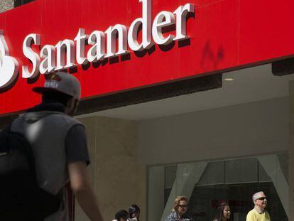 Sucursal del Banco Santander.