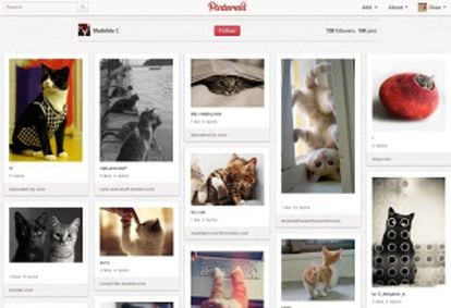 Pinterest, el sitio de moda.