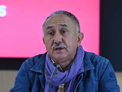 El secretario general de UGT, Pepe Álvarez.