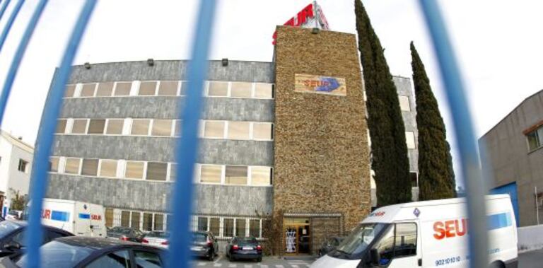Una de las oficinas de Seur en Madrid.