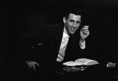 Retrato de J. D. Salinger realizado por Anthony Di Gesu en Nueva York en 1952.