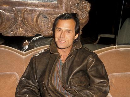 Michael Nader, en una fiesta en Beverly Hills en 1990.