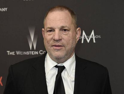 Harvey Weinstein, en los Globos de Oro el pasado enero. 