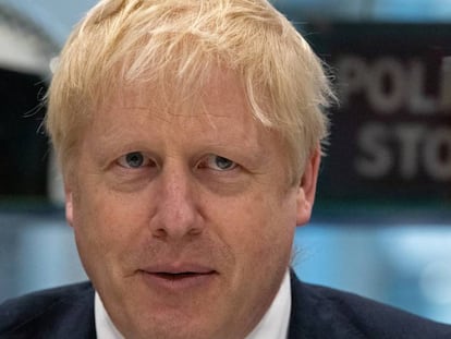 El primer ministro británico, Boris Johnson.