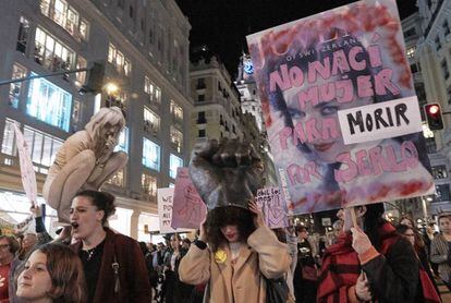 La manifestación del pasado 8 de marzo en Madrid.