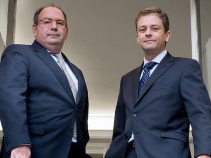 Los cofundadores de Buy & Hold, Rafael Valera y Julián Pascual.