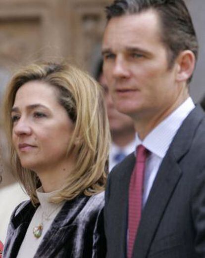 Doña Cristina de Borbón e Iñaki Urdangarin.