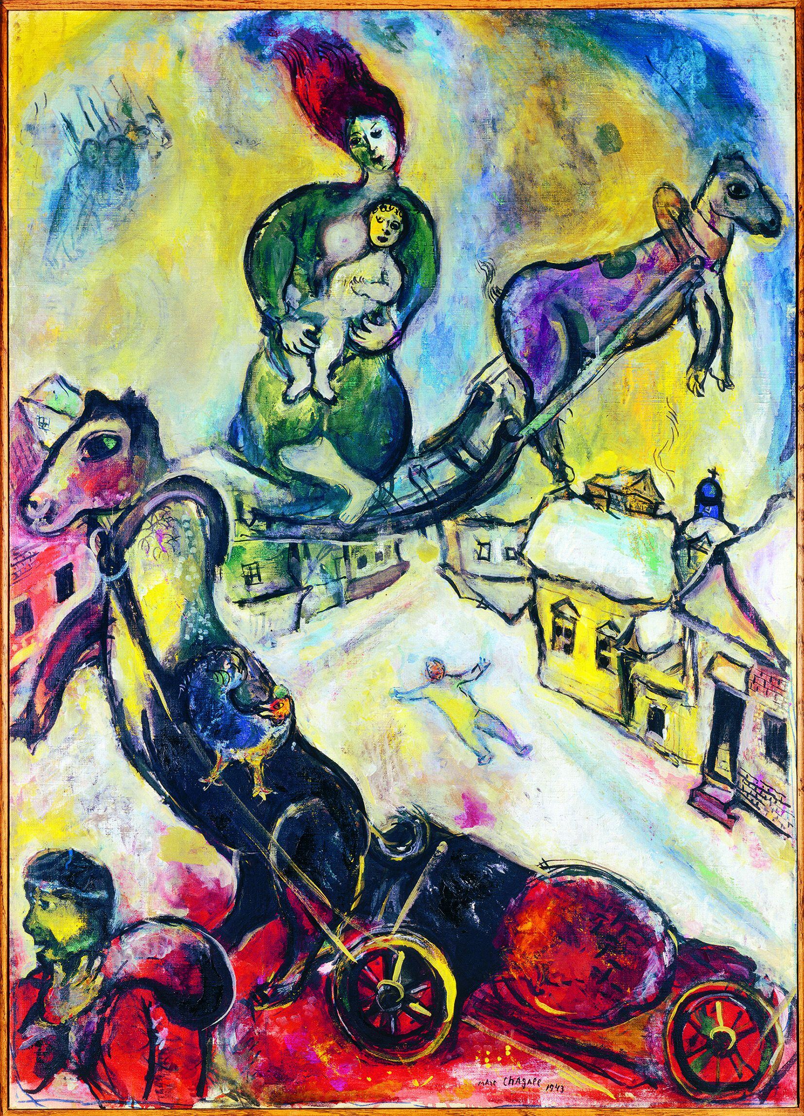 El cuadro 'La guerra' (1943).