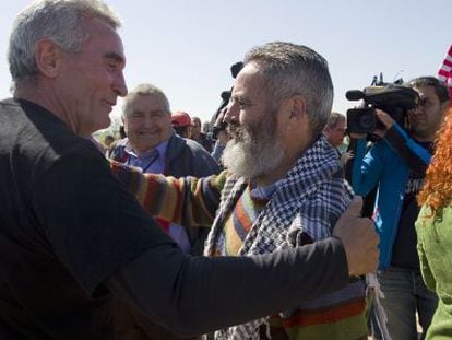 Ca&ntilde;amero y S&aacute;nchez Gordillo, en Las Turquillas.