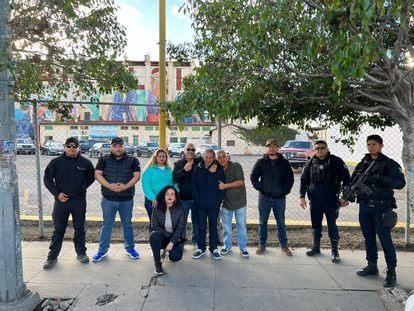 Integrantes del colectivo de madres buscadoras en Tijuana