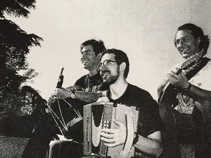 Cartel de La Musgaña en concierto, en 1997.