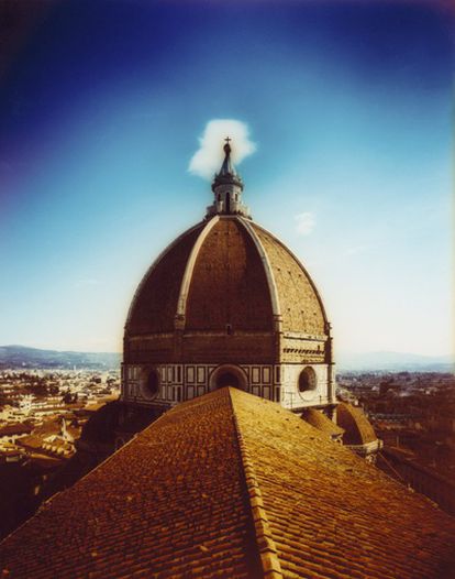 Cúpula de la catedral de Santa María del Fiore de Florencia, obra de Brunelleschi, del siglo XV.