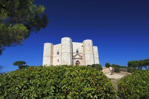 Exterior del Castel del Monte, en Apulia (Italia).