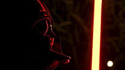 Darth Vader, uno de los símbolos de la saga cinematográfica Star Wars.
