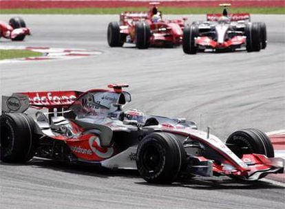 Alonso y Hamilton, por delante de Massa y Raikkonen