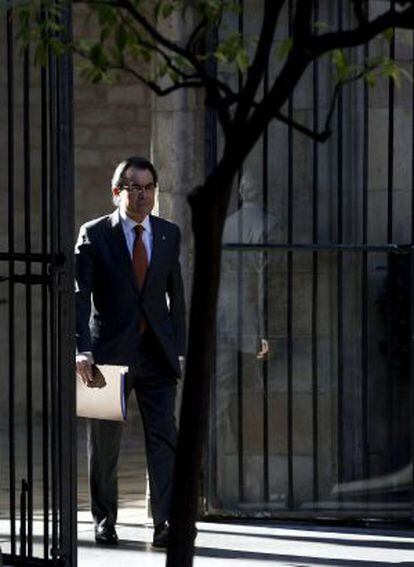 El presidente de la Generalitat, Artur Mas.