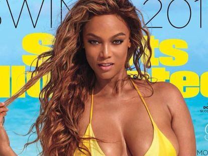 Tyra Banks, en portada de 'Sports Illustrated'.