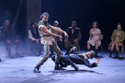 La transgresión abunda en el primer montaje teatral en griego de 'La Ilíada'.