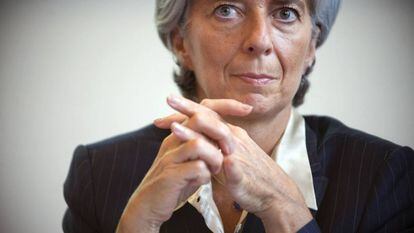 Christine Lagarde, directora gerente del FMI