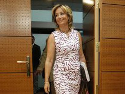 Esperanza Aguirre, en septiembre de 2012.