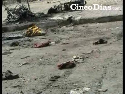Una motocicleta bomba deja 19 muertos en Bagdad