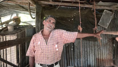 Víctor Manuel Garbanzo vive en la pobreza extrema, según los indicadores de Costa Rica.