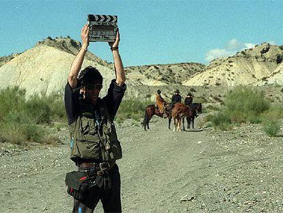 El desierto de Tabernas, en Almería, es desde hace años escenario de películas y anuncios publicitarios.
