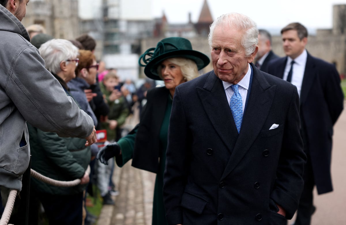 VÍdeo El Primer Acto Del Rey Carlos Iii Tras Anunciar Que Tiene